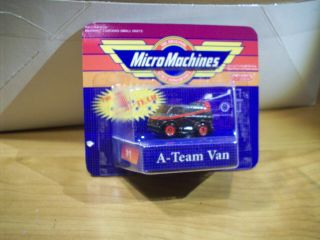 Micro Machines Custom A - Team Van On Custom Packaging.