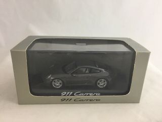 1/43 Minichamps Porsche 911 Carrera Coupe,  Metallic Gray,  Wap 020 010 0c