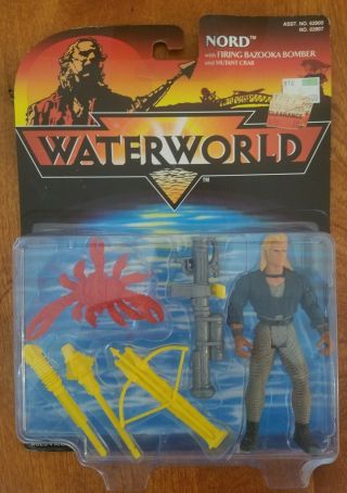 Waterworld Nord W/ Bazooka Figure Action Figure Kenner Moc -