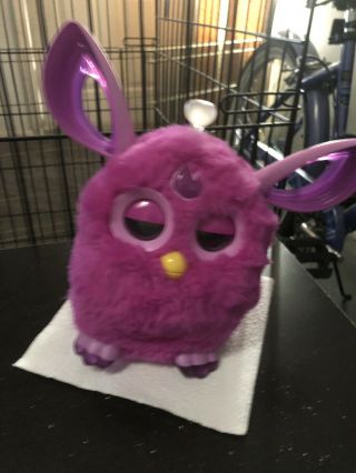 Hasbro Furby Connect Friend Purple 2016 Untested/as Is