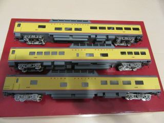 Brass S.  Soho&co.  Up Union Pacific 7000 8000 9000 3 Dome Cars Set