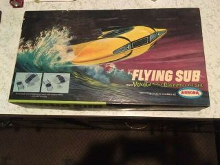 Moebius Flying Sub Voyage To The Bottom Of The Sea Model Kit 101