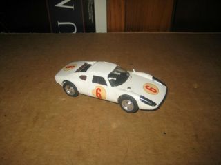 Vintage 1/32 Scale Porsche 904 Gts Slot Car W /working Chassis