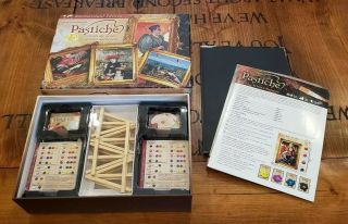 Pastiche: International Edition (board Game) Art Sean Macdonald Gryphon Complete
