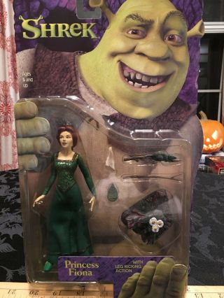 Shrek Princess Fiona Figure Mcfarlane Toys 2001 Collectible Never Opened