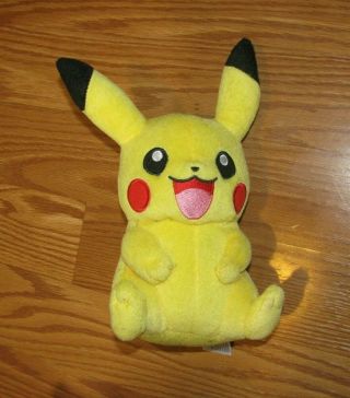 Pokemon Pikachu Plush Stuffed Animal Tomy 9 " 2015