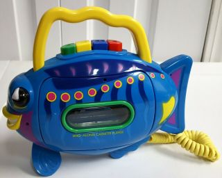 Tune - A - Fish Sing - Along Cassette Tape Player Kool Toyz 1999 Child 