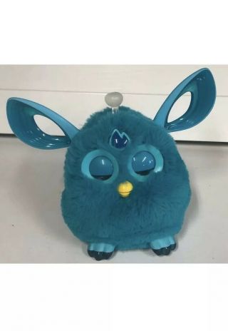 2016 Hasbro Turquoise Aqua Furby Connect Interactive Toy No Mask