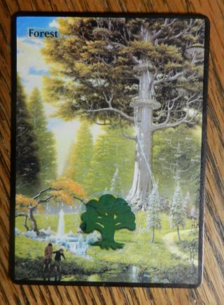 Magic The Gathering Mtg Altered Art Lotr Lord Of The Rings Lothlorien Forest