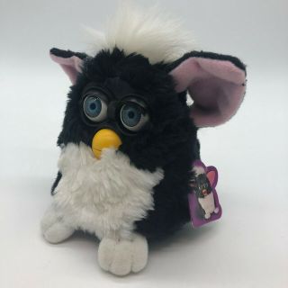 Does Not Work Black White Furby Tag Tiger Electronics 1998 70 - 800