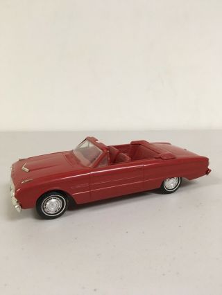Vintage 1963 Ford Falcon Futura Dealer Promo Car,  Red,  Convertible