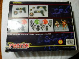 Vintage Entertech Photon Electronic Warrior Battle Game Phaser 1980 ' s 2