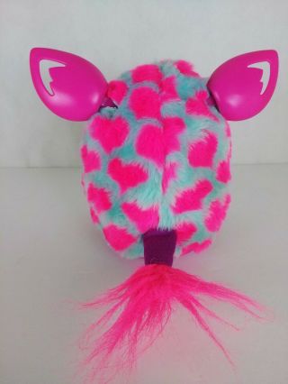 Hasbro Furby Blue and Pink Hearts Interactive Pet Toy 3
