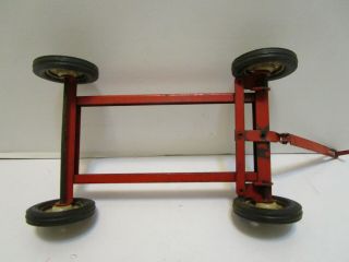 VINTAGE TRU SCALE HAY WAGON CHASSIS FRAME 3