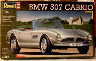 Revell Classics Bmw 507 Cabrio Coupe 1/24 Model Kit 07385 Extra Parts