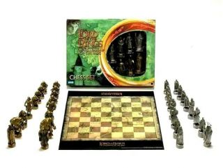 The Lord Of The Rings Fellowship Of The Ring Chess Set 100 Complete Parker Bros