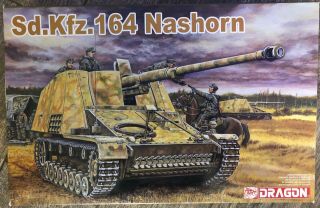 1/35 Dragon Sd.  Kfz.  164 Nashorn Poland,  Autumn 1944 No.  6166