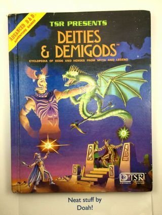 Official Advanced Dungeons & Dragons • Deities & Demigods • 1980