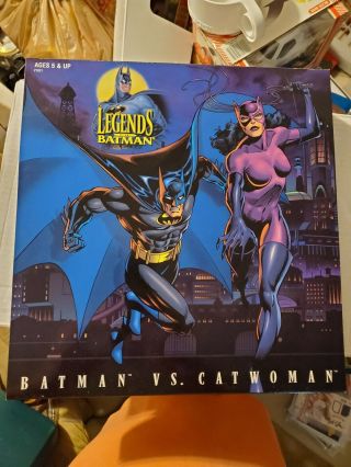 Vintage Kenner Legends Of Batman Batman Vs Catwoman Figure Set