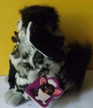 Furby Black with White Brown Eyes Not Tag 3