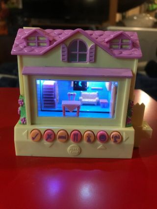 Pixel Chix Yellow House Electronic Digital Game 2005 Mattel Kids Toy
