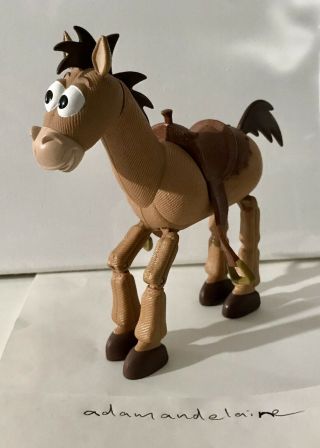 Toy Story 7 " Bullseye - Woody’s Horse W/ Moving Legs Action Figure Mattel 1996
