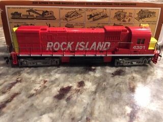 Tyco Rock Island 4301 Diesel Locomotive Ho No Box