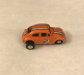 Vintage Aurora T - Jet Volkswagen Beetle Slot Car Tuff Ones Vw Bug