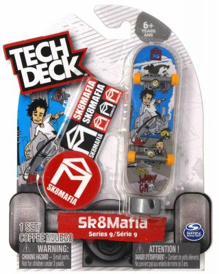 Sk8mafia Jimmy Cao Tech Deck Fingerboard Series 9 Rare 2019 Skateboard Mini