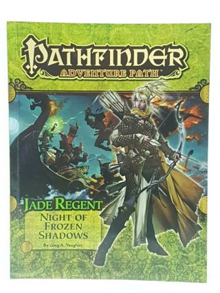 Pathfinder Adventure Path: Jade Regent Night Of Frozen Shadows D&d Fantasy Rpg