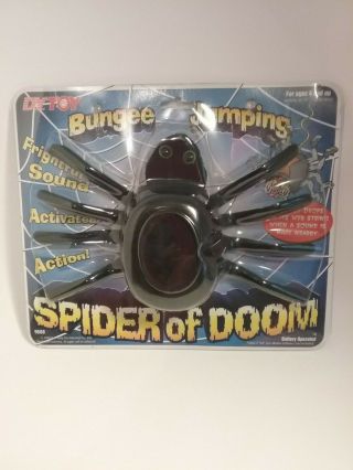 Dy Toy Dah Yang 1995 Bungee Jumping Spider Of Doom Motion Activated Halloween