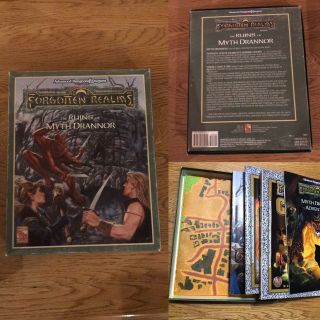 Advanced Dungeons And Dragons Forgotten Realms Ruins Of Myth Drannor 2nd Edition