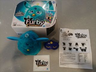 Furby Connect Teal Blue Furby With Mask Hasbro