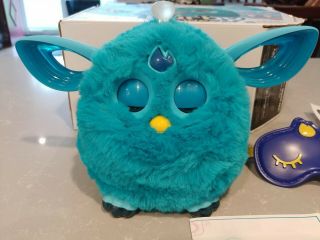 Furby Connect Teal Blue Furby with Mask Hasbro 2