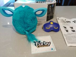 Furby Connect Teal Blue Furby with Mask Hasbro 3