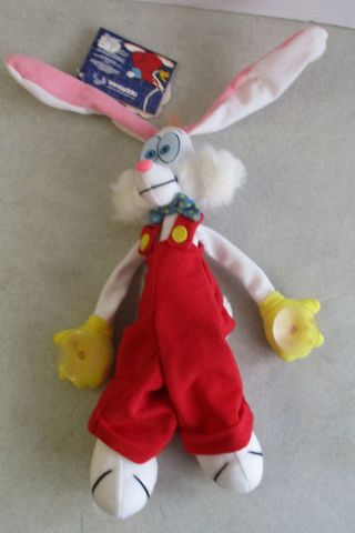 1987 Applause Disney Who Framed Roger Rabbit Roger Rabbit Stuffed Animal