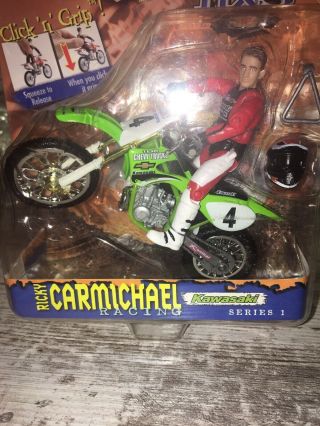 Road Champs Ricky Carmichael Kawasaki Series 1 Mxs Dirt Bike 2