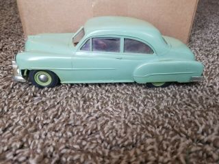 Vintage 1953 Chevrolet Chevy Dealer Promo Car Bank Green Collector Chevrolet