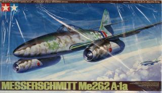 Tamiya 1:48 Messerschmitt Me - 262 A - 1a Plastic Aircraft Model Kit 61087u