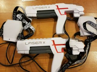 Laser X Set Of 2 - Player Laser Gaming Set Indoor/outdoor Lazer Tag Guns