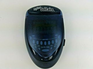 Radica Lighted Solitaire Electronic Handheld Game Flip Cover 2003