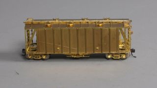 Overland OMI - 1322 HO Scale BRASS Airslide Covered Hopper [Undec] EX/Box 2