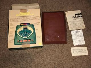 1979 Pulsonic Baseball II 2 Mego Electronic Game w Box Instructions CIB 2