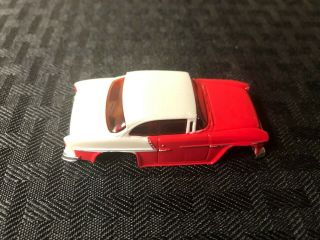 Ho Slot Dash Motorsports ' 55 1955 Chevy Bel Air Red & White Body Only AFX Tomy 3