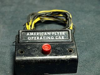 American Flyer Trains Operating Car Button