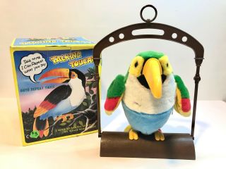 Animated Talking Toucan Repeats What You Say Flaps His Wings And Moves Beak
