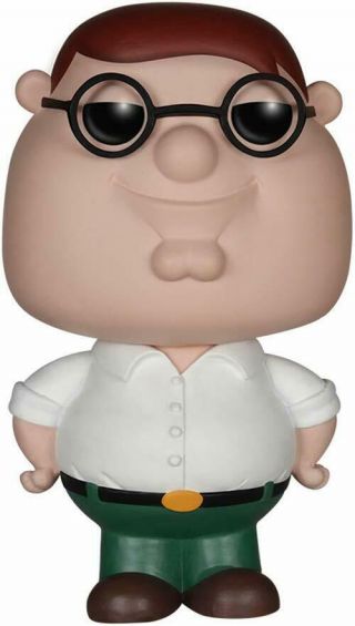 Flawed Box Family Guy Peter Griffin Pop Vinyl Figure Funko