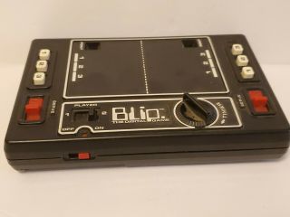 Vintage Tomy Blip the Digital Game Handheld Electronic Game 1977 & 3