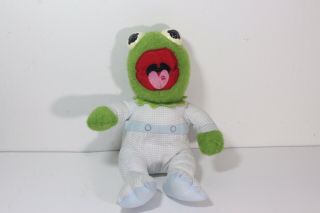 Muppet Babies Kermit Frog Plush Toy Stuffed Animal 11 " Vintage Hasbro Softies