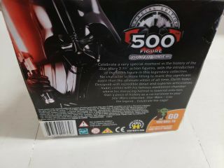 2005 Star Wars 500th Figure Darth Vader NIB 2